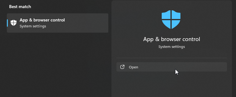 App & browser control